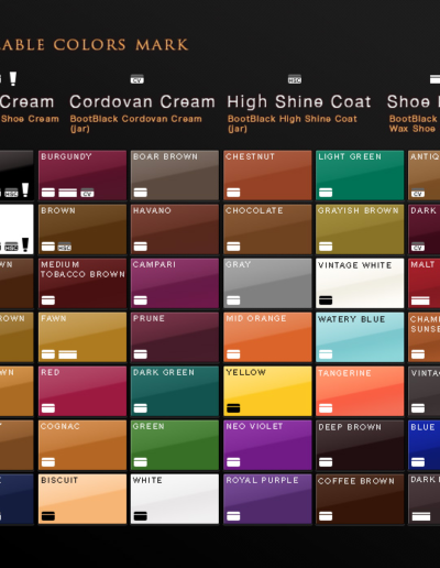 Color chart 2019
